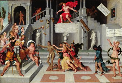 Allegory of Fortune and the Vices by Flemish School